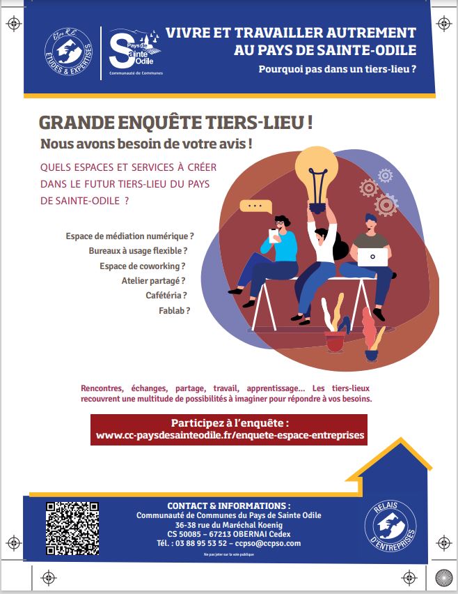 enquête  tiers lieu