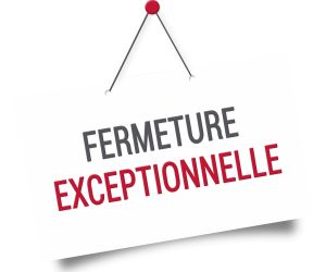Fermeture exceptionnelle du secrétariat de la mairie