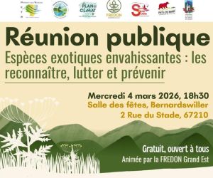 R&eacute;union publique Esp&egrave;ces Exotiques Envahissantes