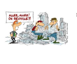 Collecte de papiers 