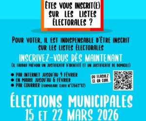 info &eacute;lections municipales