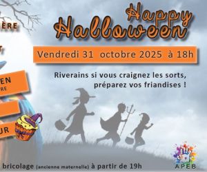 Cavalcade d'Halloween dans les rues du village