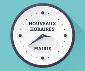 horaires d'ouverture de la mairie