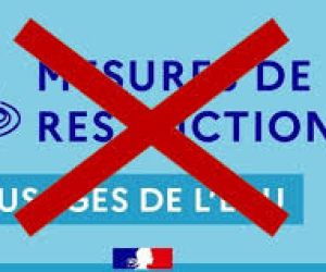 abrogation des restrictions en eau